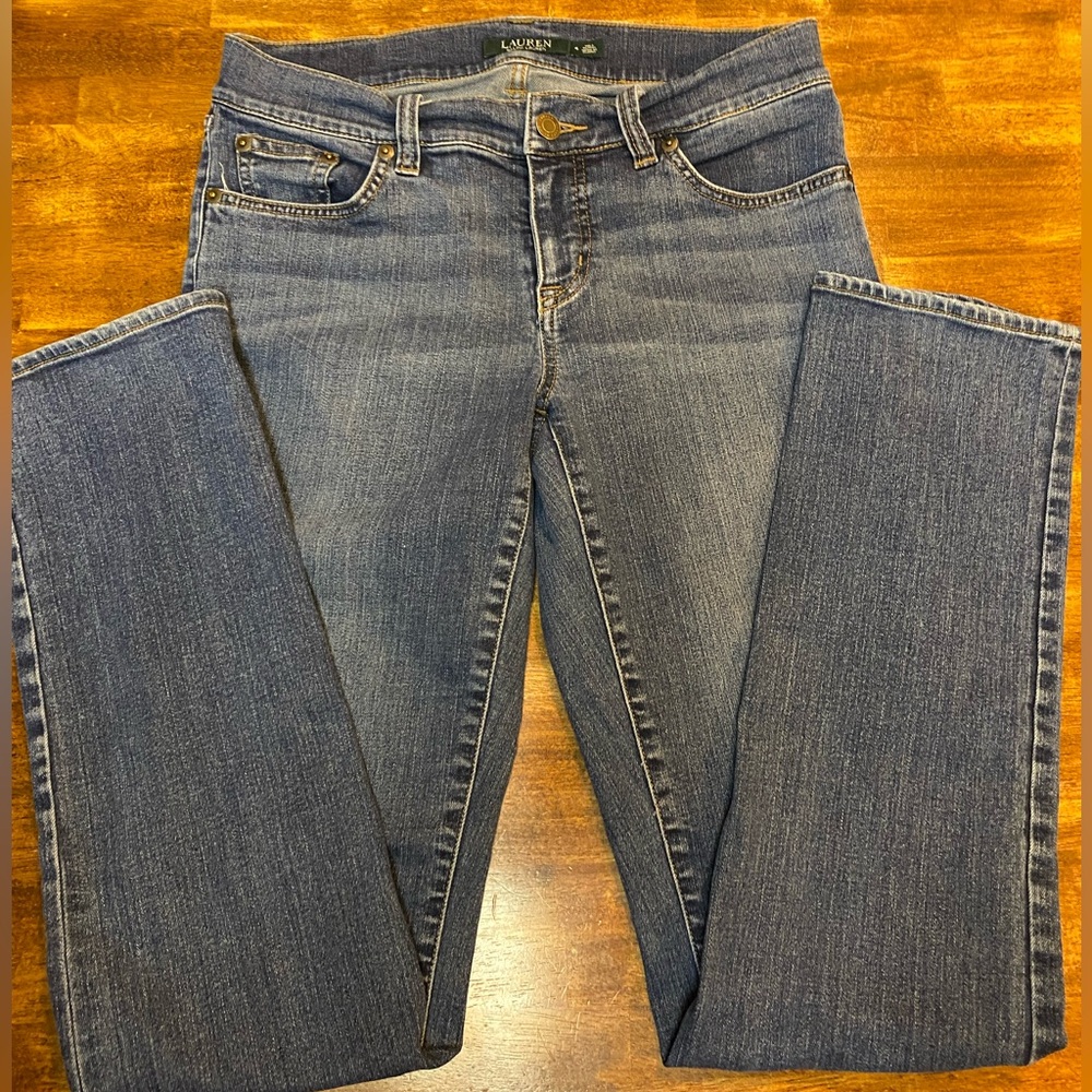 Lauren Ralph Lauren Women's Skinny Jeans — Blue Denim